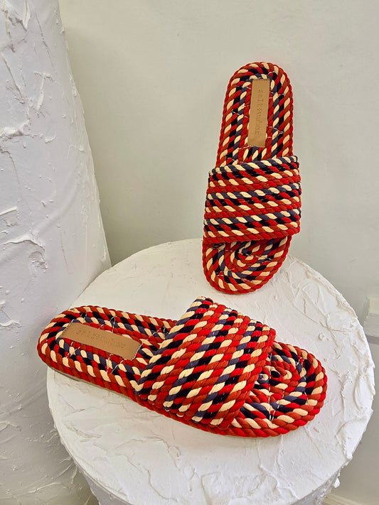 SUNNY-LADYBIRD RED vegan rope slide