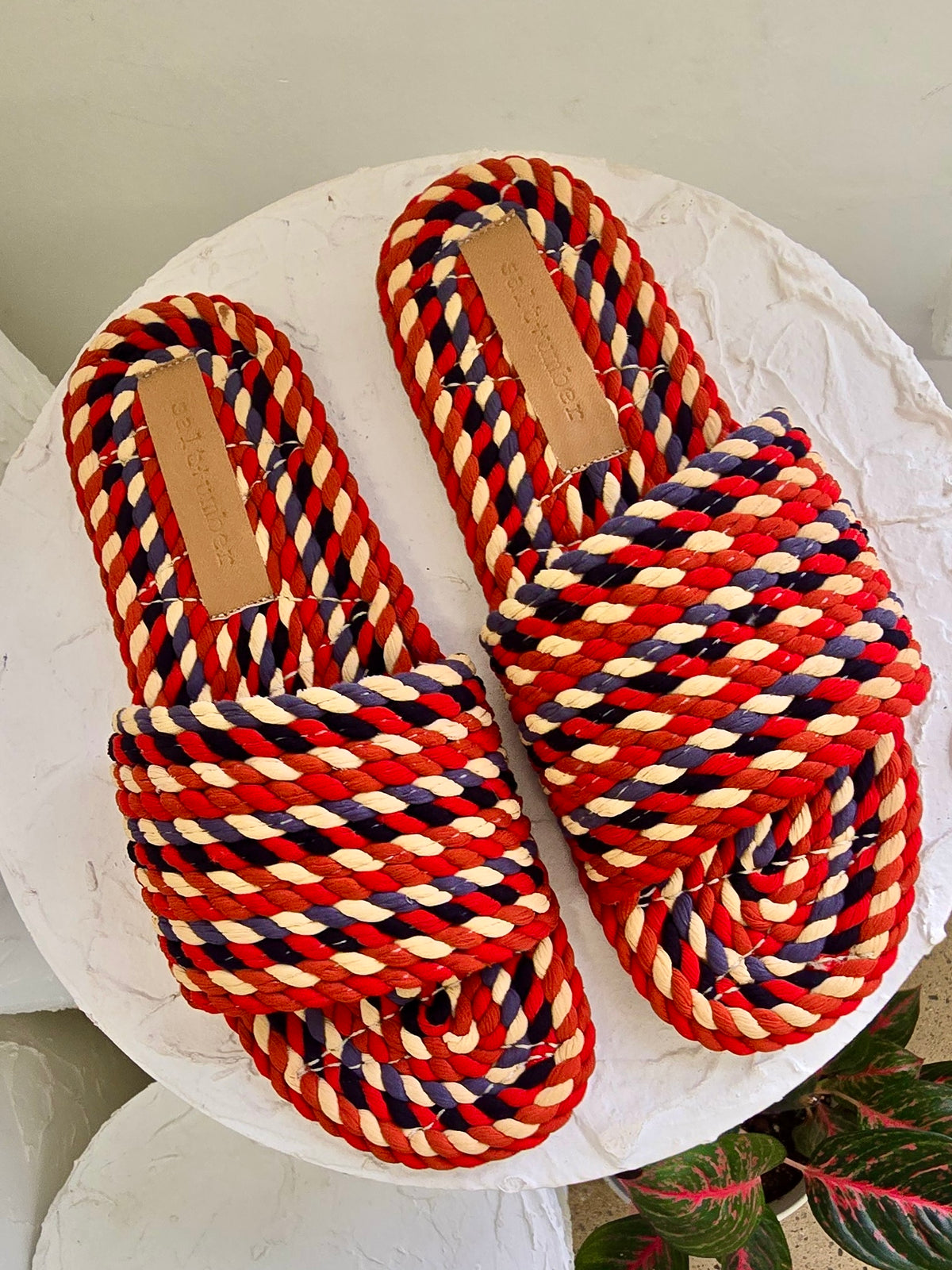 SUNNY-LADYBIRD RED vegan rope slide