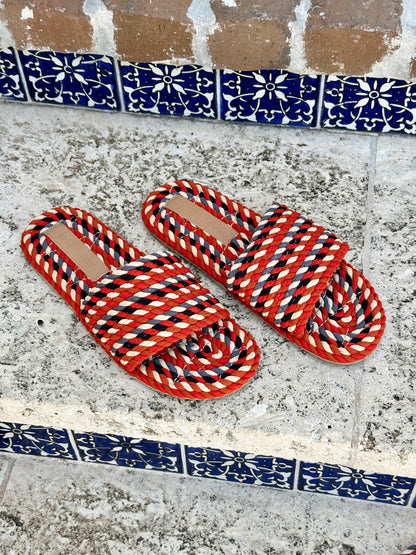 SUNNY-LADYBIRD RED vegan rope slide