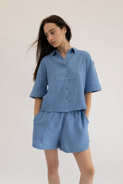 MAUI - BLUE SHORTS