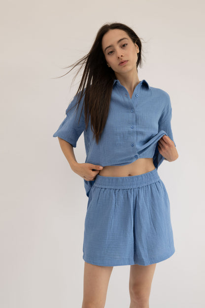 MAUI - BLUE SHORTS